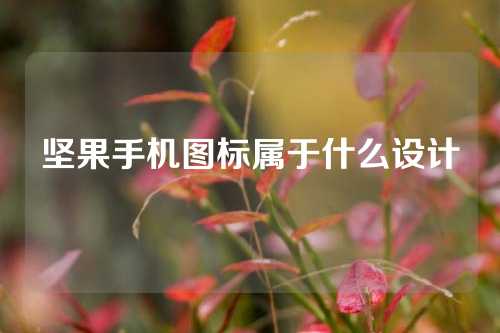 坚果手机图标属于什么设计