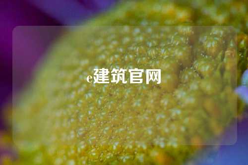 e建筑官网