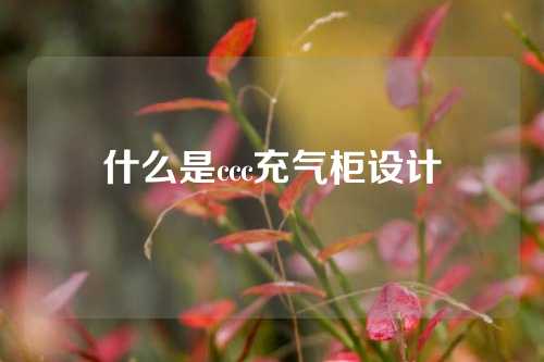 什么是ccc充气柜设计