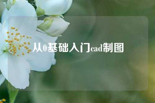 从0基础入门cad制图