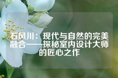 石风川：现代与自然的完美融合——探秘室内设计大师的匠心之作