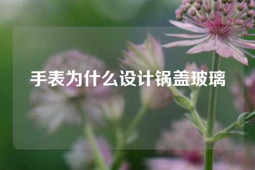 手表为什么设计锅盖玻璃