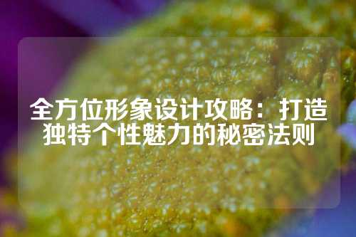 全方位形象设计攻略：打造独特个性魅力的秘密法则