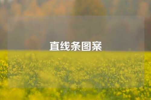 直线条图案