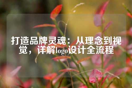 打造品牌灵魂：从理念到视觉，详解logo设计全流程