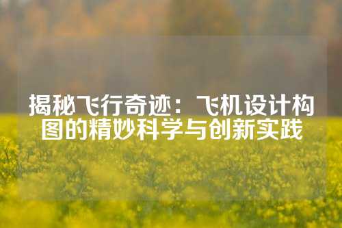 揭秘飞行奇迹：飞机设计构图的精妙科学与创新实践