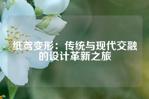 纸鸢变形：传统与现代交融的设计革新之旅