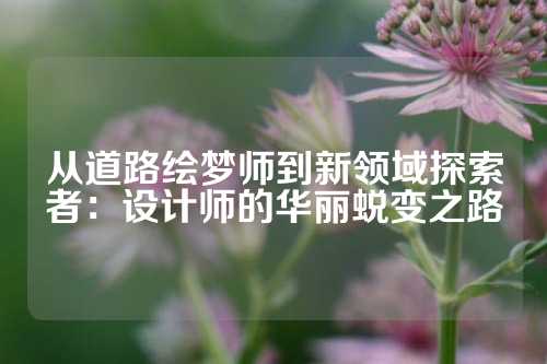 从道路绘梦师到新领域探索者：设计师的华丽蜕变之路