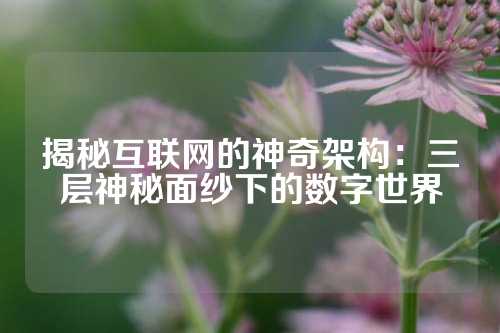 揭秘互联网的神奇架构：三层神秘面纱下的数字世界