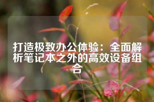 打造极致办公体验：全面解析笔记本之外的高效设备组合
