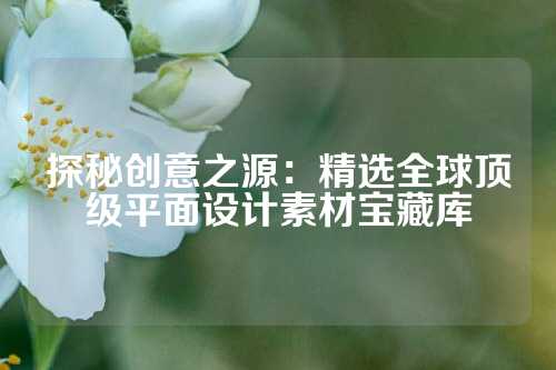探秘创意之源:精选全球顶级平面设计素材宝藏库