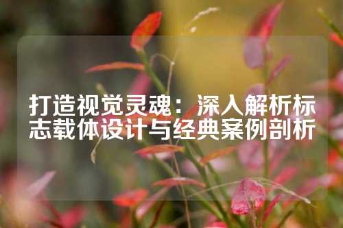 打造视觉灵魂：深入解析标志载体设计与经典案例剖析