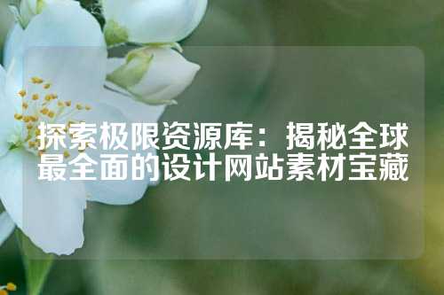 探索极限资源库：揭秘全球最全面的设计网站素材宝藏