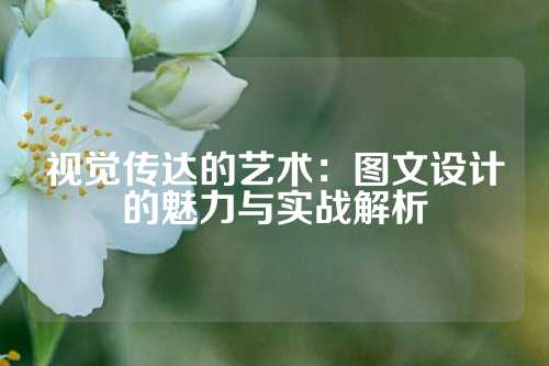 视觉传达的艺术：图文设计的魅力与实战解析