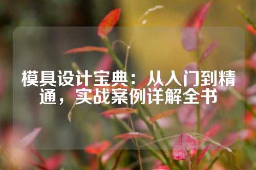 模具设计宝典:从入门到精通,实战案例详解全书
