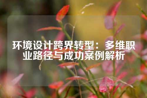 环境设计跨界转型：多维职业路径与成功案例解析