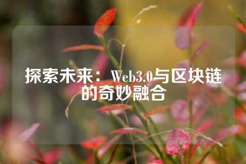 探索未来：Web3.0与区块链的奇妙融合