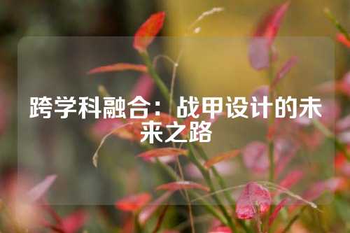 跨学科融合：战甲设计的未来之路