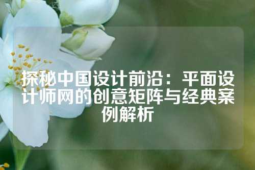 探秘中国设计前沿：平面设计师网的创意矩阵与经典案例解析