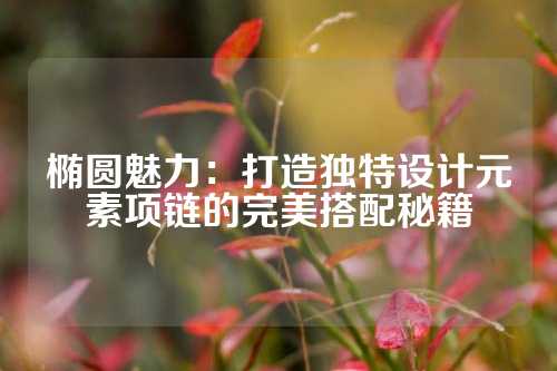 椭圆魅力：打造独特设计元素项链的完美搭配秘籍