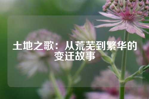 土地之歌：从荒芜到繁华的变迁故事