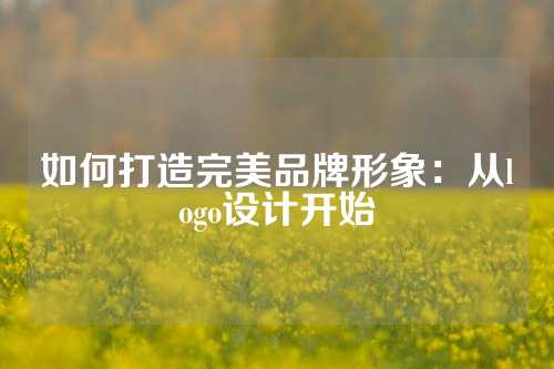 如何打造完美品牌形象：从logo设计开始