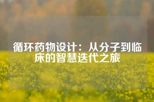 循环药物设计：从分子到临床的智慧迭代之旅