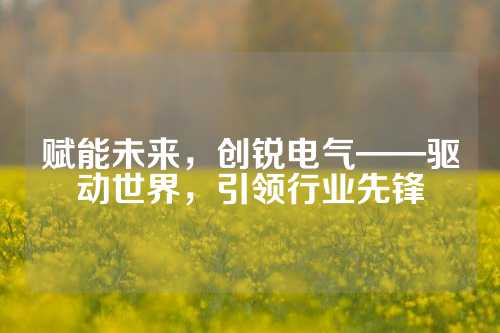 赋能未来，创锐电气——驱动世界，引领行业先锋