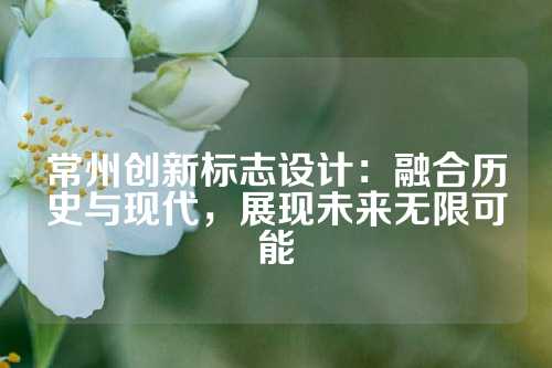 常州创新标志设计：融合历史与现代，展现未来无限可能