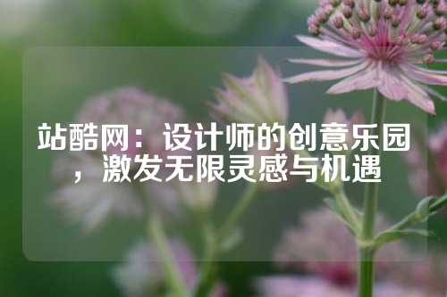 站酷网：设计师的创意乐园，激发无限灵感与机遇