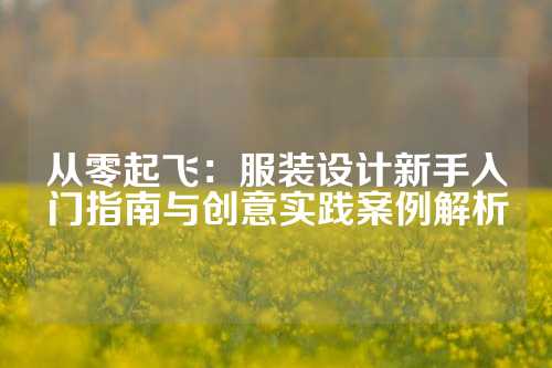 从零起飞：服装设计新手入门指南与创意实践案例解析