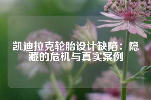 凯迪拉克轮胎设计缺陷：隐藏的危机与真实案例